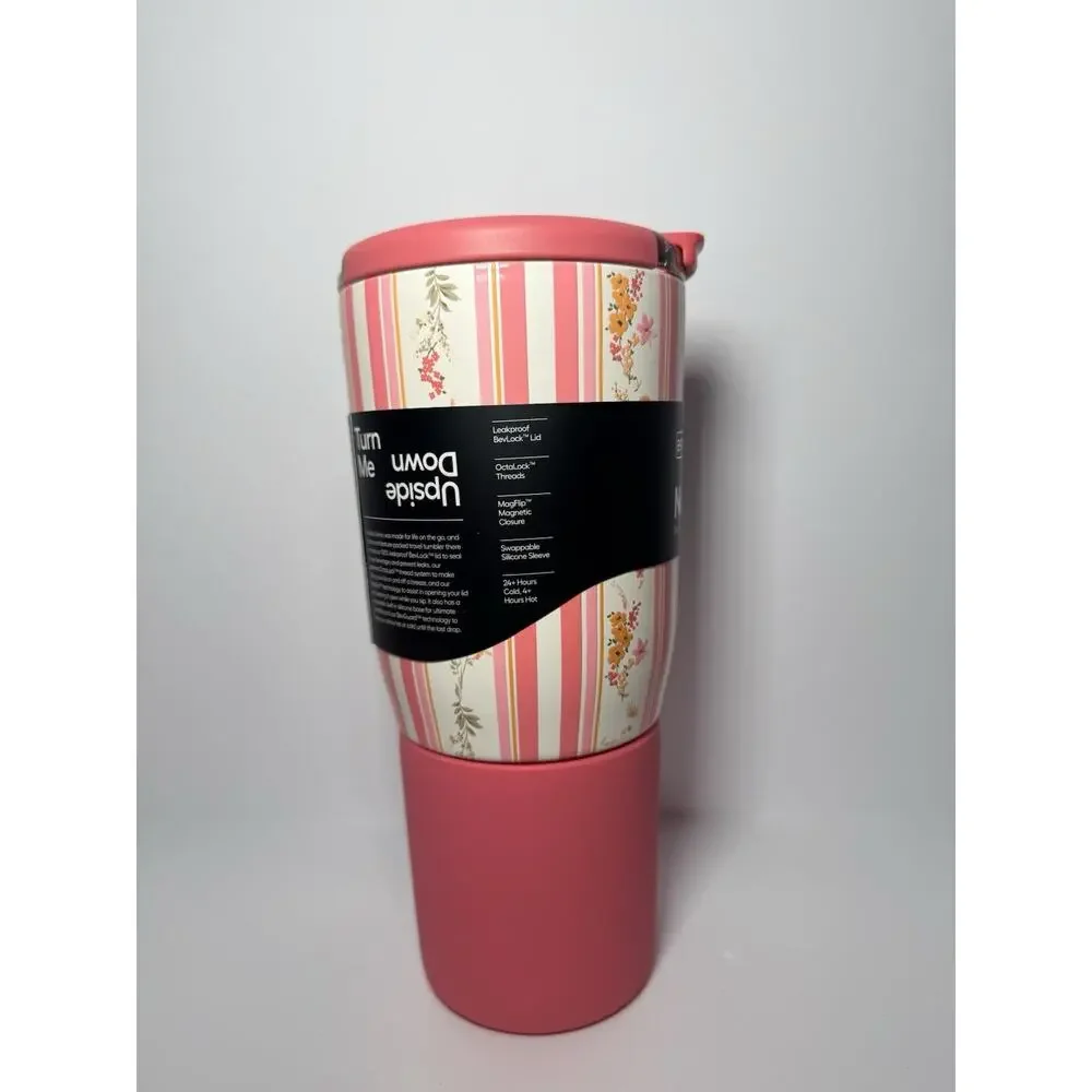BrüMate Limited Edition CASCADING FLORALS 25oz Nav Tumbler Mug BNWT BNIB